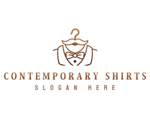 Gentleman Shirt Apparel logo design