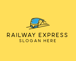 Express Train Railway logo design