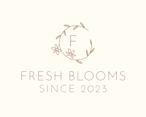 Floral Spring Garden logo design