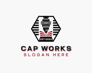 Laser CNC Automation logo design