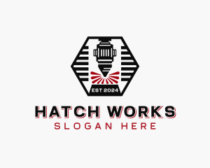 Laser CNC Automation logo design