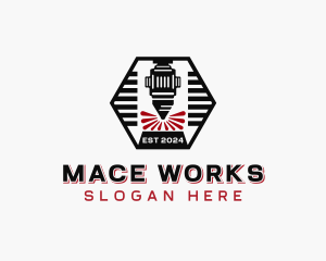 Laser CNC Automation logo design