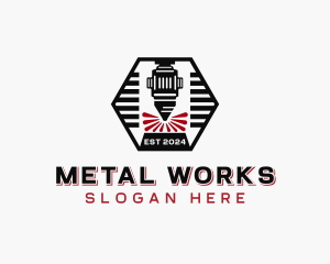 Laser CNC Automation logo design