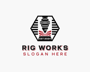 Laser CNC Automation logo design