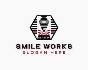 Laser CNC Automation logo design