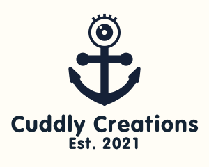 Kiddie Eye Anchor  logo design