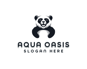 Panda Animal Bear logo design