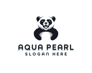 Panda Animal Bear logo design