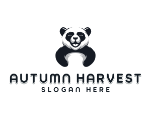 Panda Animal Bear logo design