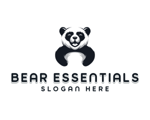 Panda Animal Bear logo
