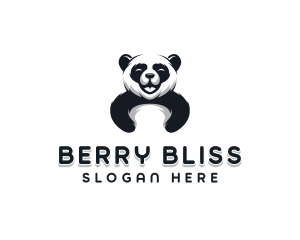 Panda Animal Bear logo design