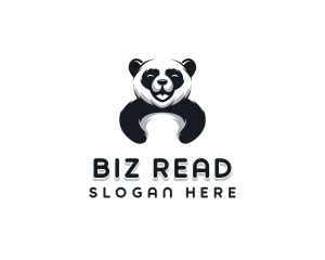 Panda Animal Bear logo design