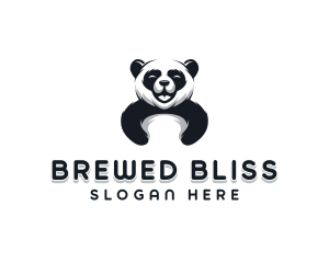 Panda Animal Bear logo design