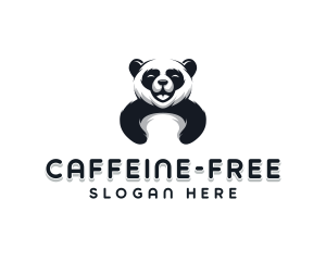 Panda Animal Bear logo design