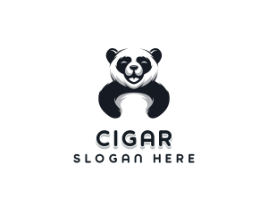 Panda Animal Bear logo design