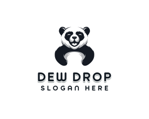 Panda Animal Bear logo design