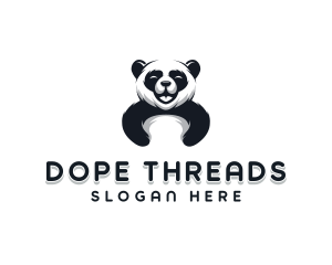 Panda Animal Bear logo design