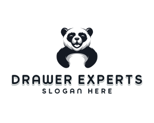 Panda Animal Bear logo design