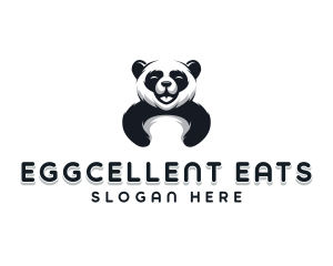 Panda Animal Bear logo design