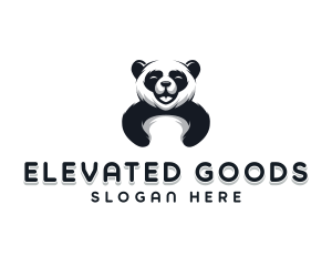 Panda Animal Bear logo design