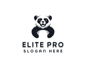 Panda Animal Bear logo design