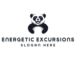 Panda Animal Bear logo design