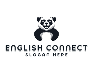 Panda Animal Bear logo design