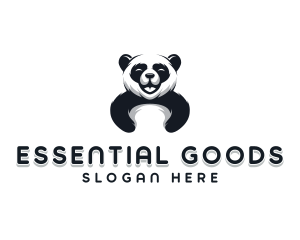 Panda Animal Bear logo design