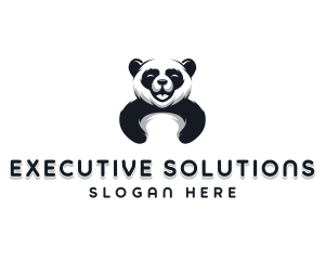 Panda Animal Bear logo design