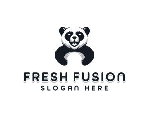 Panda Animal Bear logo design