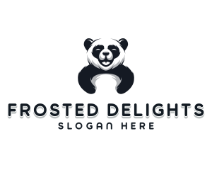 Panda Animal Bear logo design