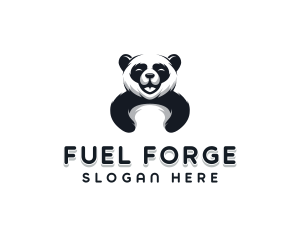 Panda Animal Bear logo design