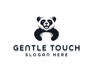 Panda Animal Bear logo design