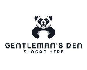 Panda Animal Bear logo design