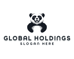 Panda Animal Bear logo design