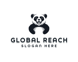 Panda Animal Bear logo design