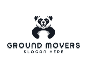 Panda Animal Bear logo design