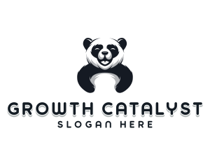 Panda Animal Bear logo design