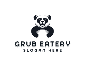 Panda Animal Bear logo design