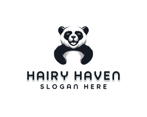 Panda Animal Bear logo design