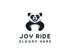 Panda Animal Bear logo design