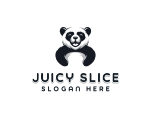 Panda Animal Bear logo design