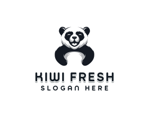 Panda Animal Bear logo design