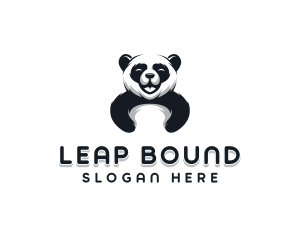 Panda Animal Bear logo design