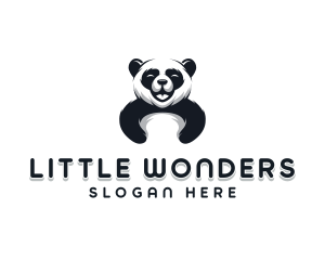 Panda Animal Bear logo design