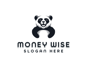 Panda Animal Bear logo design