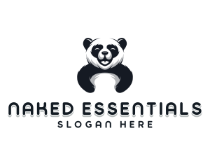 Panda Animal Bear logo design