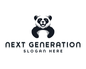 Panda Animal Bear logo design