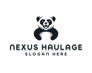 Panda Animal Bear logo design