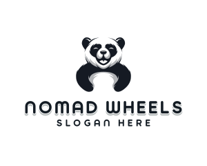 Panda Animal Bear logo design